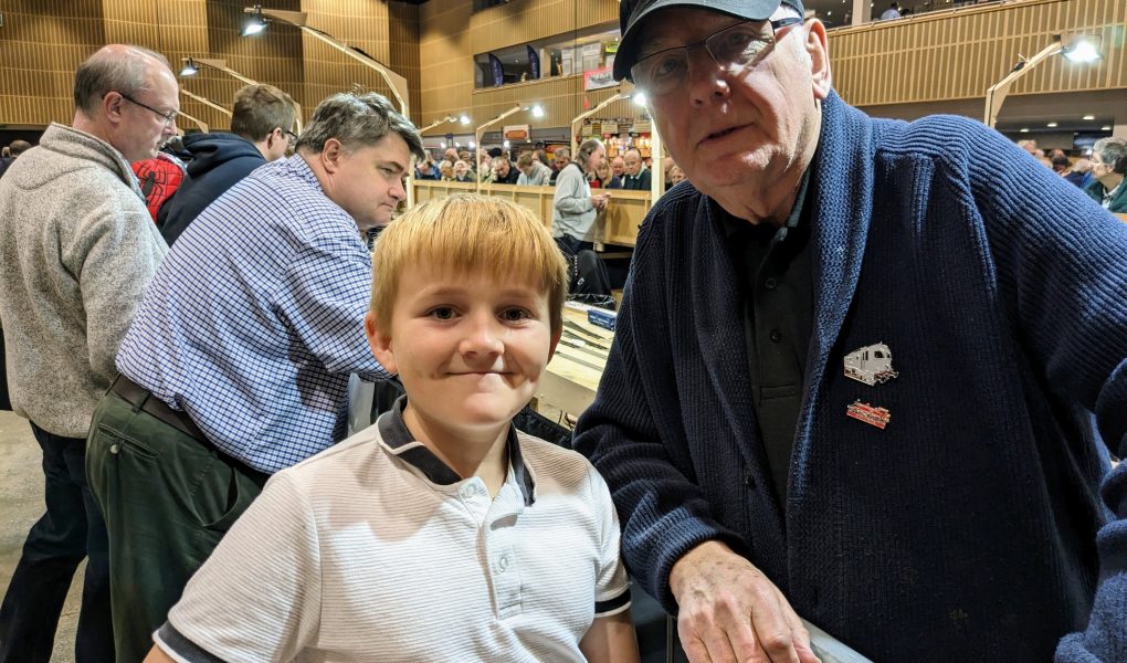 Rhys and Pete Waterman